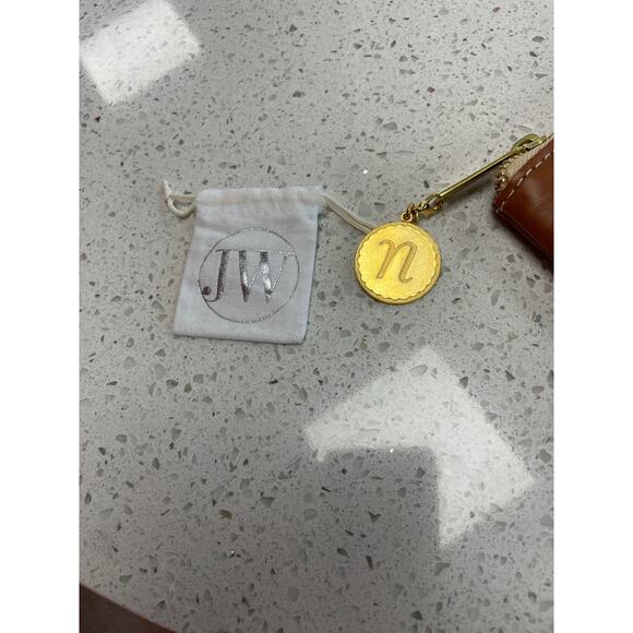 JW (John Wind) Alphabet Coin Charm Letter ”n” Great for zippered handbags. - Picture 2 of 3